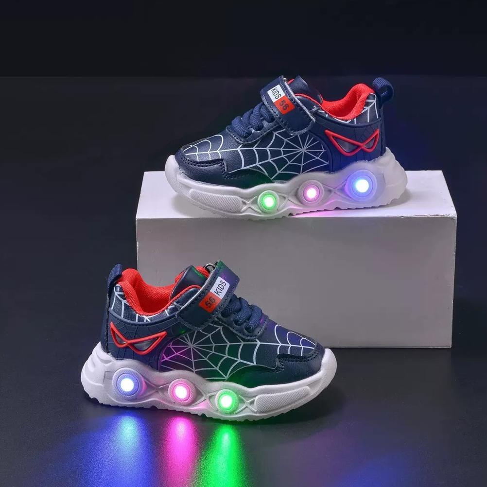 Diskon Ifans Sepatu Anak Cowok Led Sepatu Led Anak Laki Laki Sepatu Kasual Olahraga Sepatu Lampu Ana
