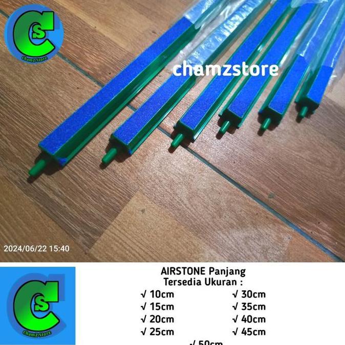 batu aerator airstone panjang 10cm 15cm 20cm 25cm 30cm 40cm 45cm 50cm / batu aerator / airstone