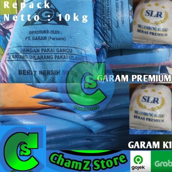 Garam ikan 10kg / Garam ikan premium repack 10kg / Garam ikan premium