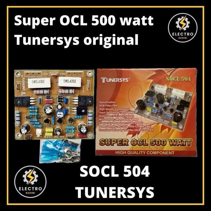 >*>*>*>*] Tunersys SOCL 504 original by tunersys | super ocl 500 watt 504