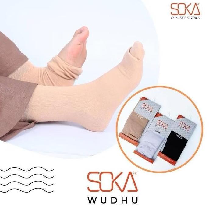 KAOS KAKI SOKA WUDHU / KAOS KAKI WUDHU MERK SOKA
