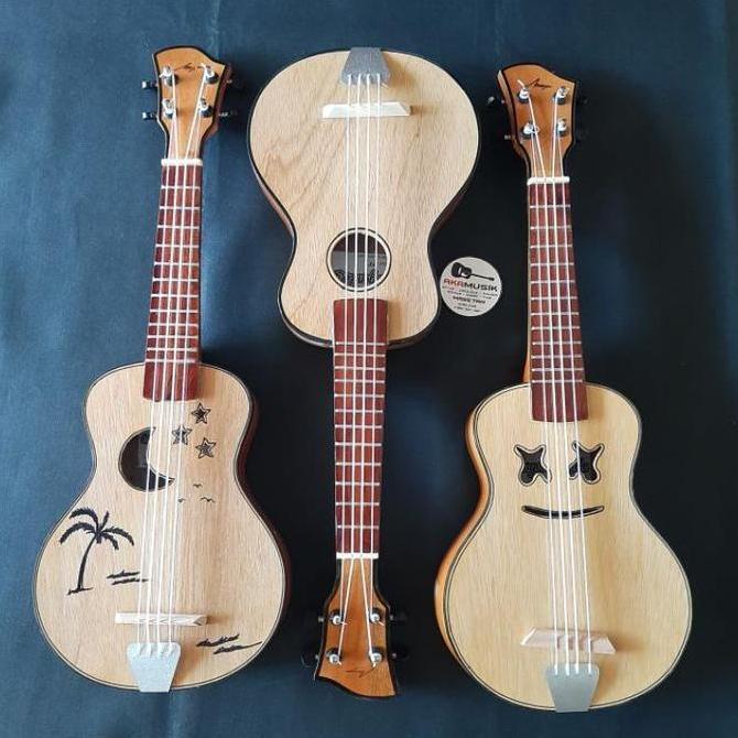 SALE ukulele kentrung pare tipis senar 3 dan senar 4 bonus pick GJ
