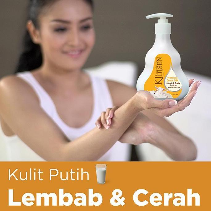 Skin- Hand Body Lotion Klinsen Whitening Goat'S Milk 250 Ml