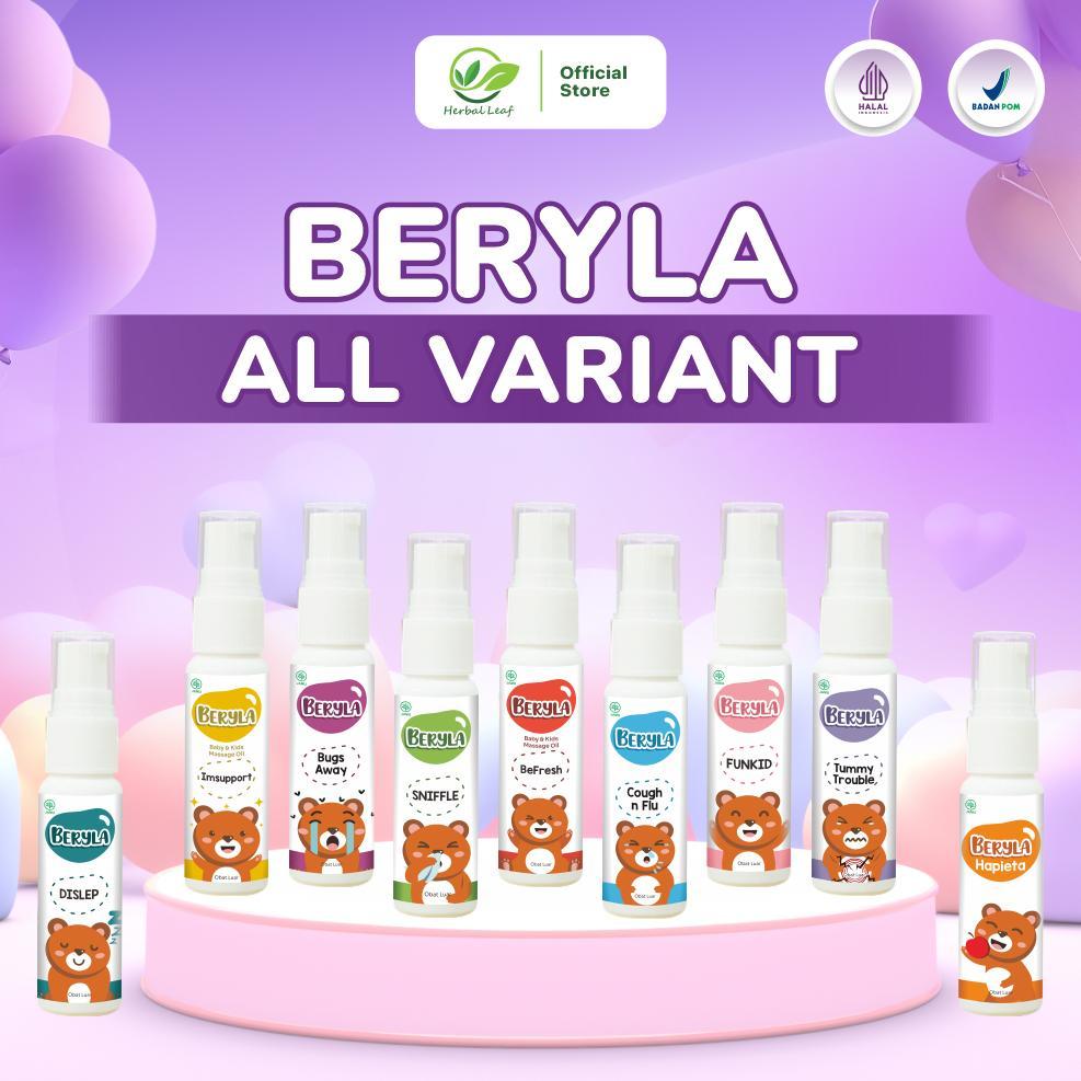 BERYLA BABY SOOTHING MASSAGE ESSENTIAL OIL ALL VARIANT MURAH