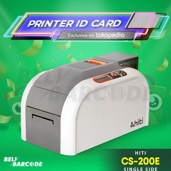 TERBARU - PRINTER ID CARD HITI CS200E - ID CARD PRINTER HITI CS200 E