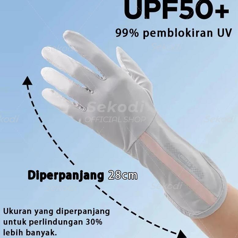 GARANSI SEKODI KAOS TANGAN MOTOR WANITA SARUNG TANGAN MONTOR