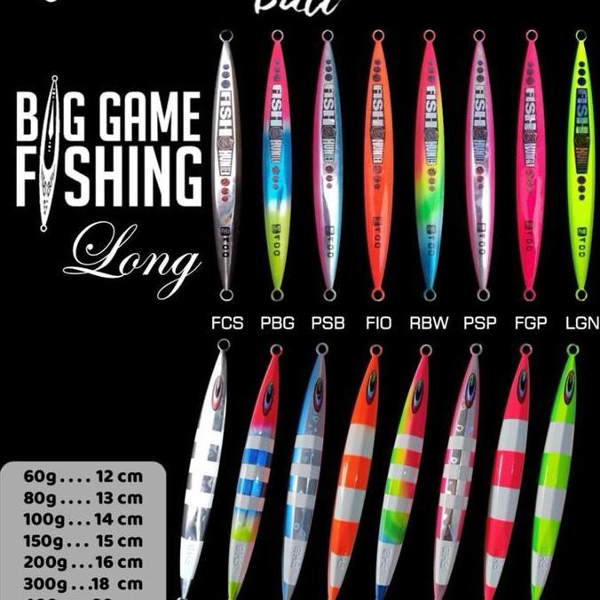 Metal Jig Fish Hunter Bali 400gr