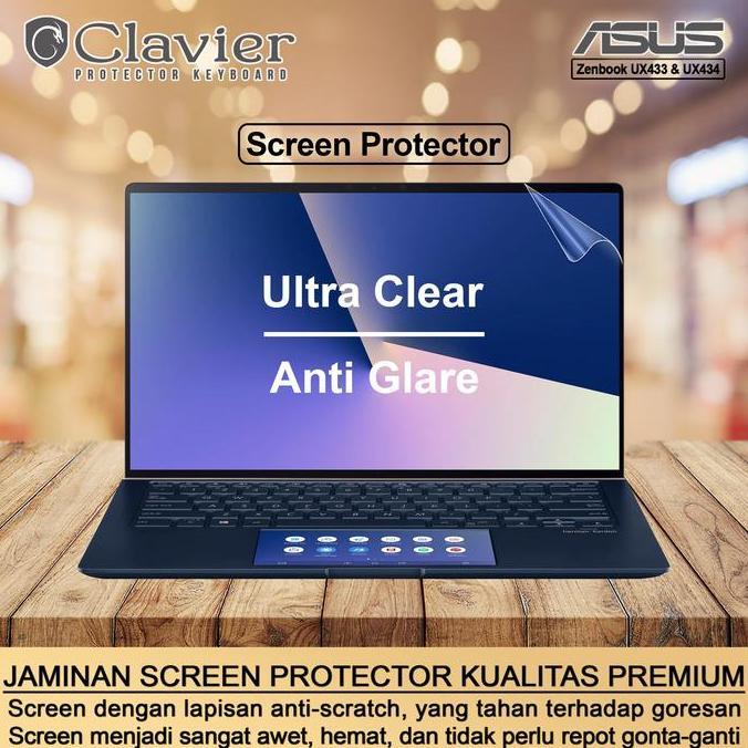 TERBARU - Screen Protector Anti Gores Asus UX434 UX434F UX434FA UX434FAC Clear G