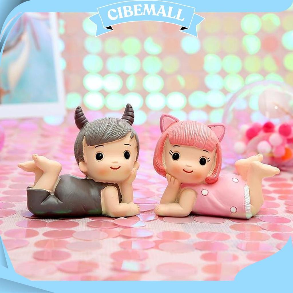 Dekorasi Pajangan Hiasan Kue Bayi / Cake Topper Newborn Baby Manyue 1 Bulan Allen Aile AS Ori