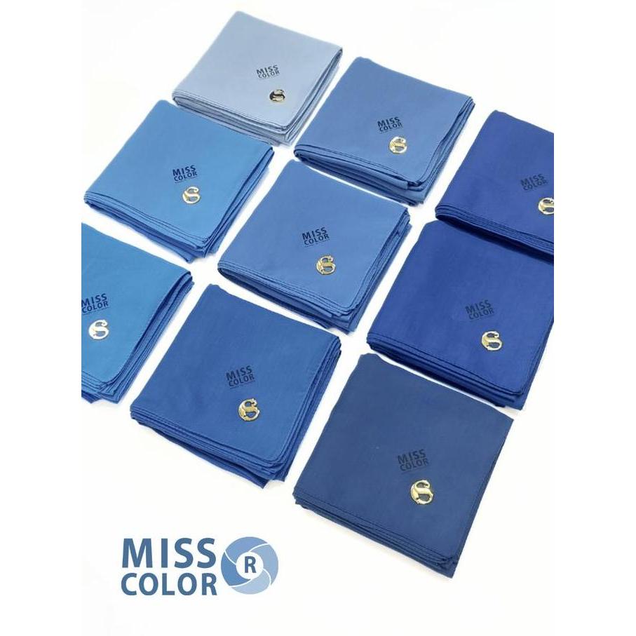 Headscarf- Miss Color Hijab Voal Polos Basic Scarf Segi Empat 120X120