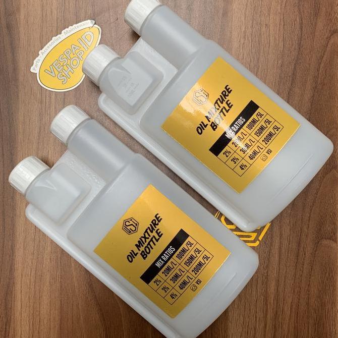 Ready Botol Oli samping model ipone vespa ukuran 500 ml