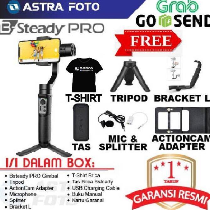 BRICA BSTEADY PRO B STEADY PRO GIMBAL SMARTPHONE 3-AXIS STABILIZER HP