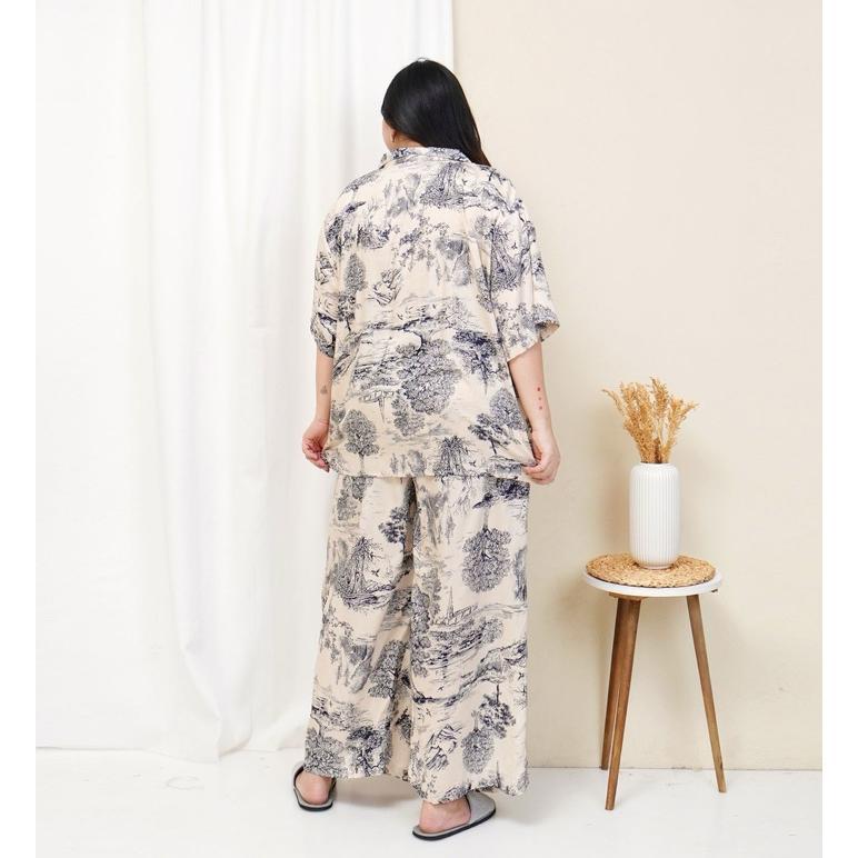 PROMO SETELAN JUMBO RAYON LD 140CM/ONE SET JUMBO LD 140CM/SETELAN PIYAMA JUMBO