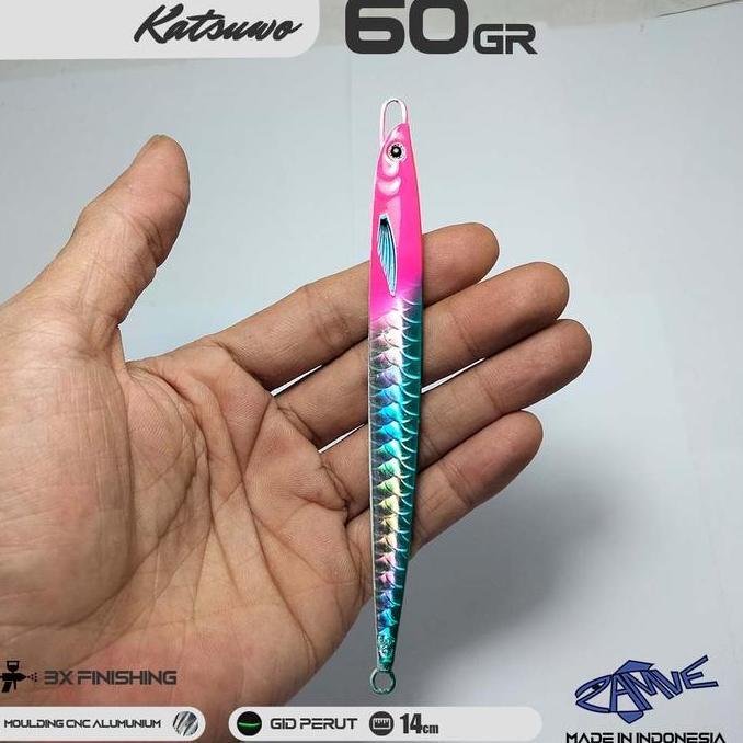 Metal Jig Zamve Katsuwo 60Gr Metal Jig 60Gr Metal Jig 60Gram