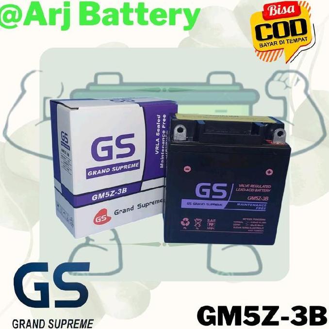 Aki Motor Suzuki Smash, Shogun 110, GS GM5Z-3B MF Aki Kering