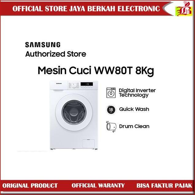 SAMSUNG WW80T3040WW Mesin cuci SAMSUNG 8 KG QUICK WASH SAMSUNG WW80T3040WWSE / WW80T SAMSUNG MESIN C