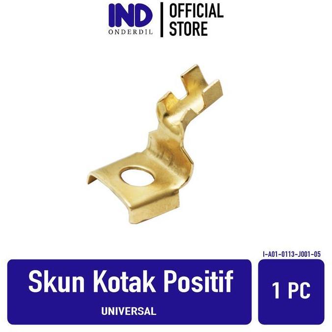 Skun Aki Positif Model Kotak Sekun Accu-Acu Socket-Soket Standar Motor