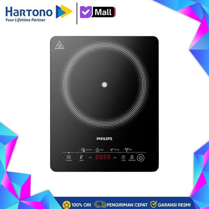Philips HD5830/90 Kompor Induksi Sentuh 2000W Hitam - Low Watt