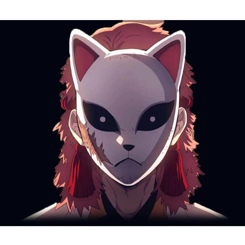 Topeng Rubah Anime Makomo Kimetsu No Yaiba Demon Slayer Anime Japanese Cosplay Sabito Tanjirou Makom