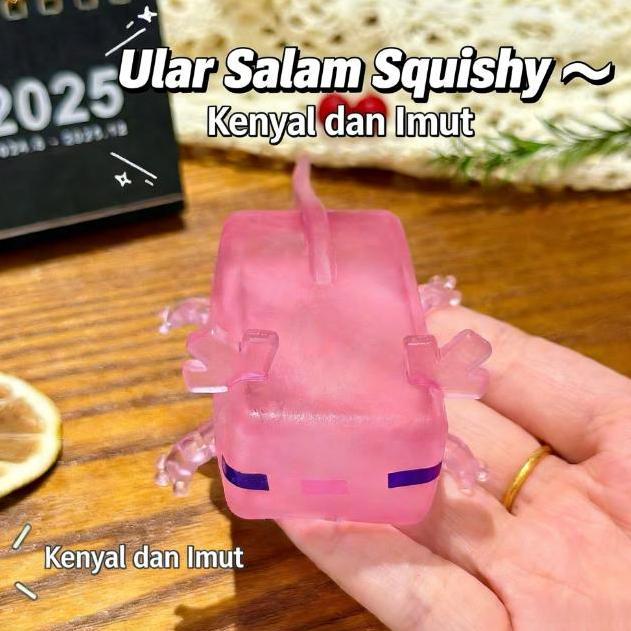Promo Mainan Hewan Berbentuk Salamander / Mainan Remas Kreatif / Mainan Penghilang Stres Cod