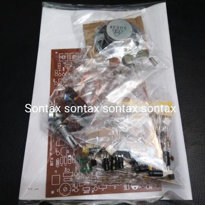 KIT PCB BITX TRANSCEIVER HAM RADIO HF SSB 7MC 40 METER BAND STX27