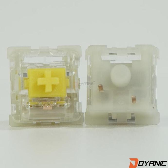 DS144 - KTT / Content Custard Milky Yellow - 3 Pin (Linear - Plate Mount)