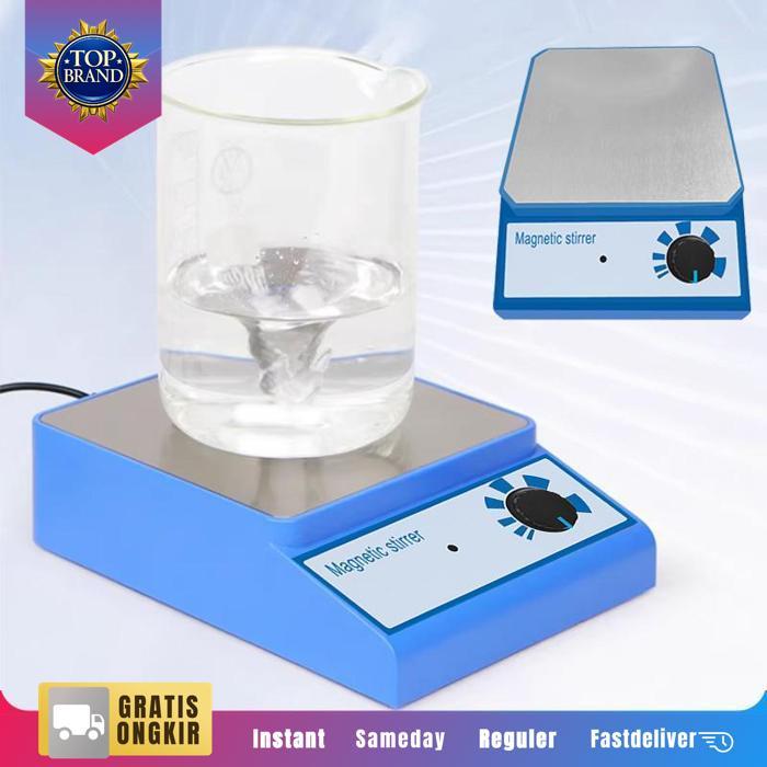 Mini Magnetic Stirrer Portable Magnetic Mixer Vortex Mixer Pengaduk Cairan Lab Pencampur Larutan