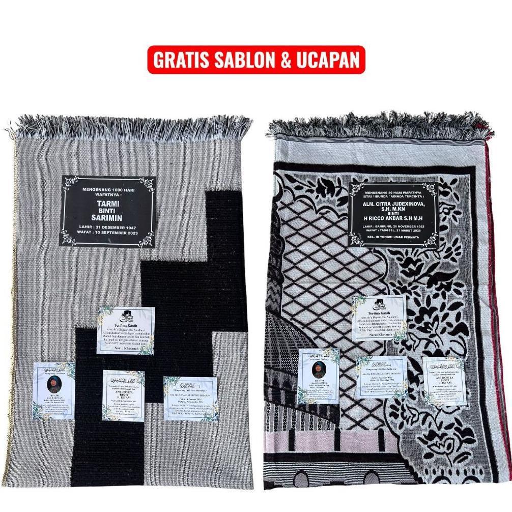 TERBARU Sajadah Sovenir Sajadah Hampers Tahlilan Sovenir Pernikahan Sovenir oleh oleh Haji Souvenir 