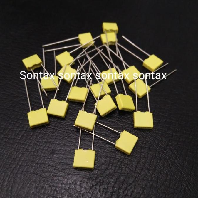 68NF CAPACITOR KAPASITOR POLYESTER FILM MKT MKM MILAR MIKA SILVER STX27