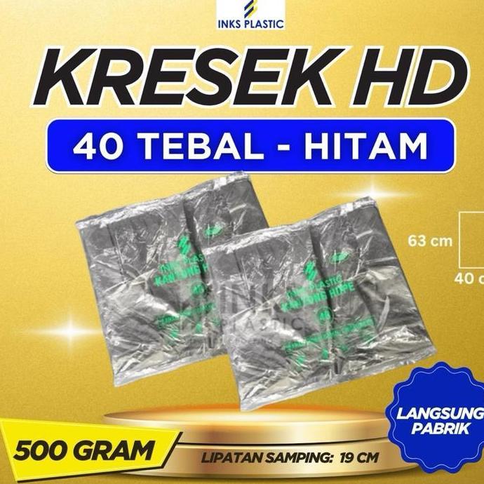 Newbitc- Langsungbungkus- Kresek 40 Tebal Rna Kantong Kresek 40 Inks