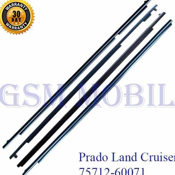 Pelipit Karet Kaca Luar Weather Strip Toyota Land Cruiser Prado 2010 - 10001818