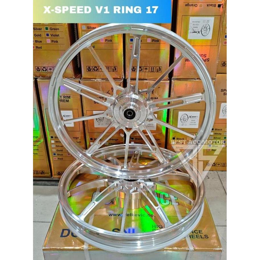 VELG DELKEVIC XSPEED RING 17 VARIO 125 VARIO 150 VARIO 160 STYLO CBS BEAT VARIO SCOOPY GENIO XSPEED