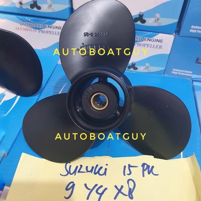 Propeller / Baling / Kipas Mesin Tempel Suzuki 15 PK / HP