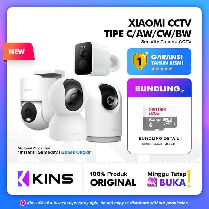 Xiaomi CCTV C201 / C300 / C400 / C500 Pro / AW200 / AW300 /CW300 / CW400 / BW300 Outdoor Indoor CCTV