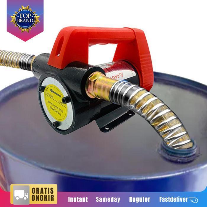 Pompa Bensin Elektrik Pompa Minyak Pompa Minyak Elektrik 12 Volt Mesin Pompa Minyak Solar Listrik