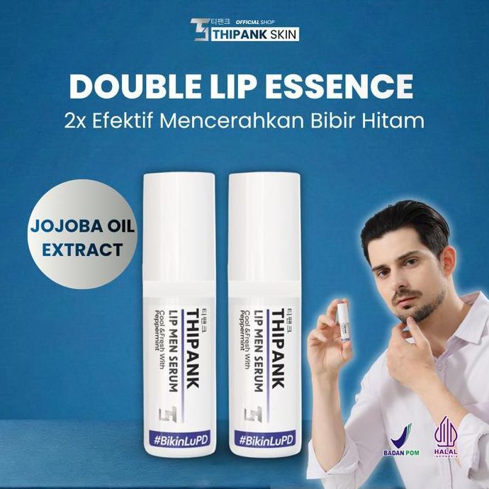 Newgirl- Niceyou- Thipank Lip Serum Pria With Extrack Peppermint Lip Serum Cowok Lip Serum Bibir Hit