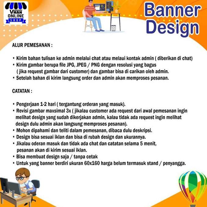 Banner Spanduk Custom Konter Aksesories HP Design Keren