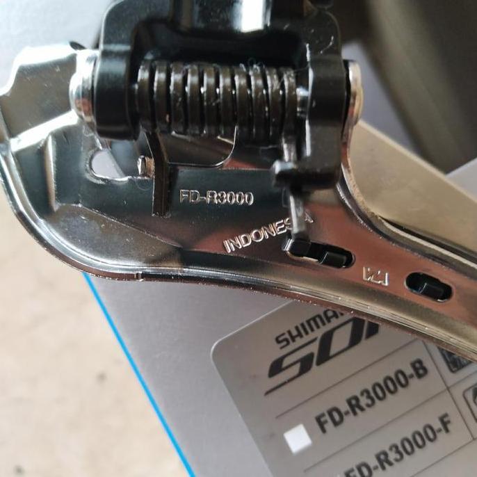 FD front derailleur shimano original SORA R3000 F braze on sepeda roadbike lipat