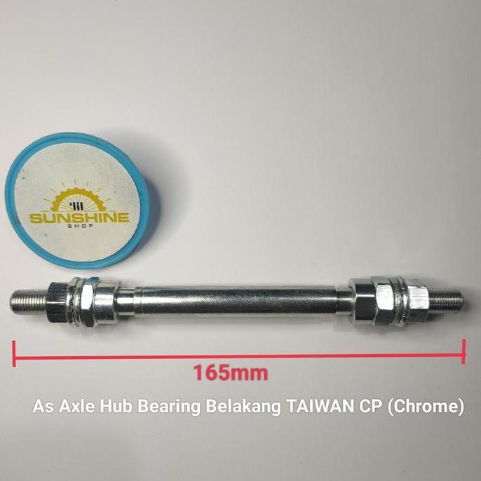As Axle HUB Belakang Khusus BEARING Sepeda BMX Fixie Mini Onthel Untuk Gir DRAT Freewheel SINGLE 1 S