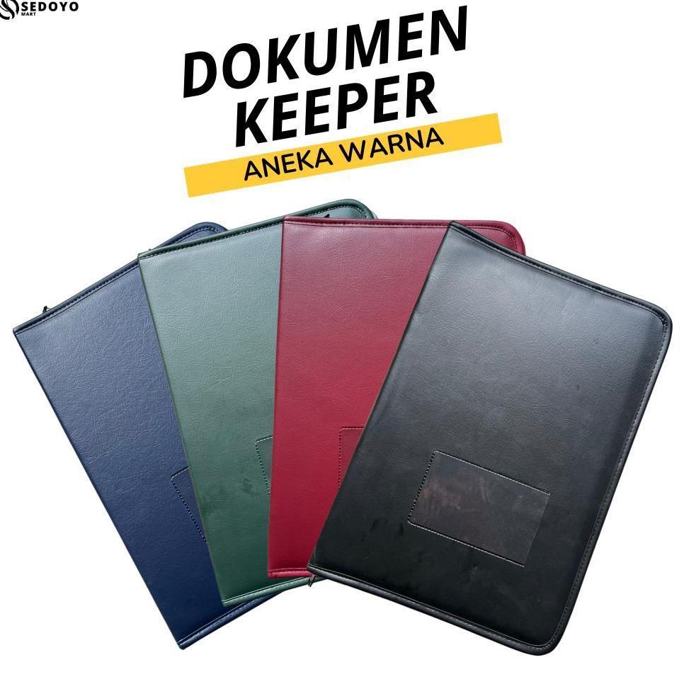 Map Dokumen Keeper Folio F4 Waterproof Anti Air Resleting