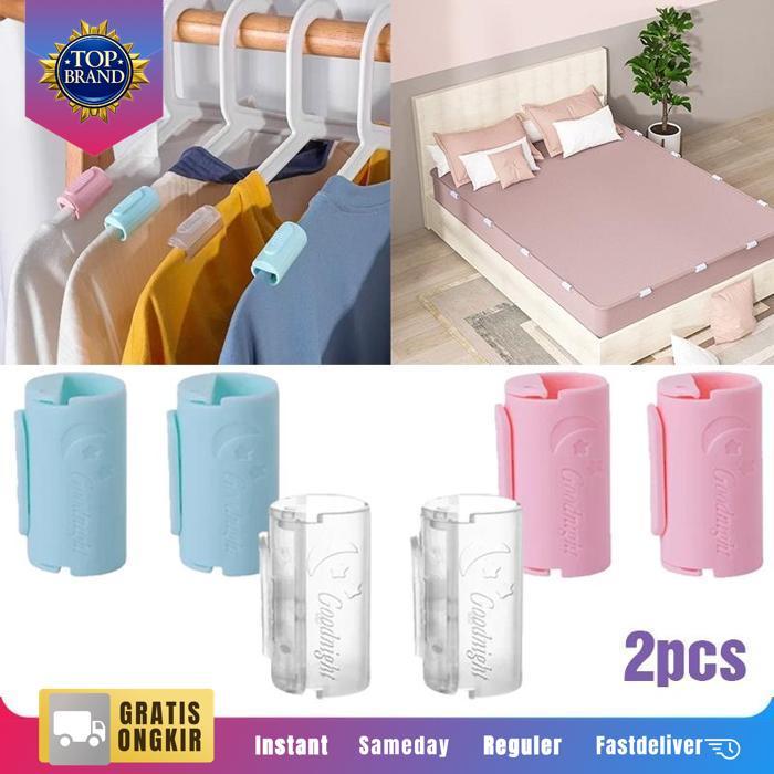 Isi 12Pcs Penjepit Seprei Tahan Slip Jepit Sprei Kasur Penjepit Sprei Anti Geser Penjepit Ujung