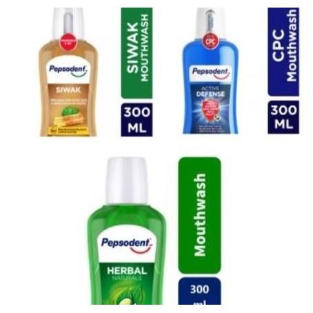 Pepsodent Expert Mouthwash / Cairan Obat Kumur Aneka Varian Botol 300