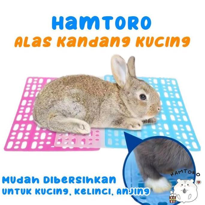 Hamtoro Alas Kandang Karpet Kucing/Kelinci Kandang Anti Kotor