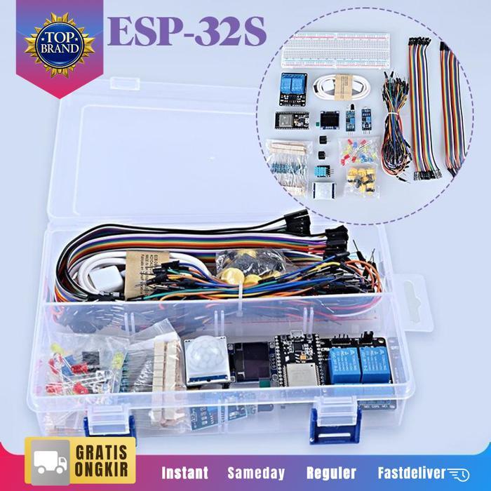 1Set ESP32 Kit Nodemcu Paket Iot Internet DIY ESP32 Wifi ESP-32S Development Board Original