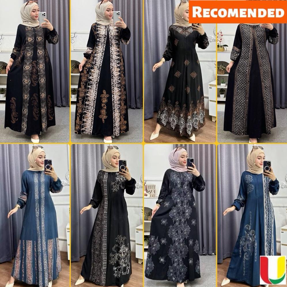 Batik Usman - TERBARU GAMIS RAYON PREMIUM | GAMIS TWILL ORI PEKALONGAN | GAMIS BUSUI JUMBO DASTER