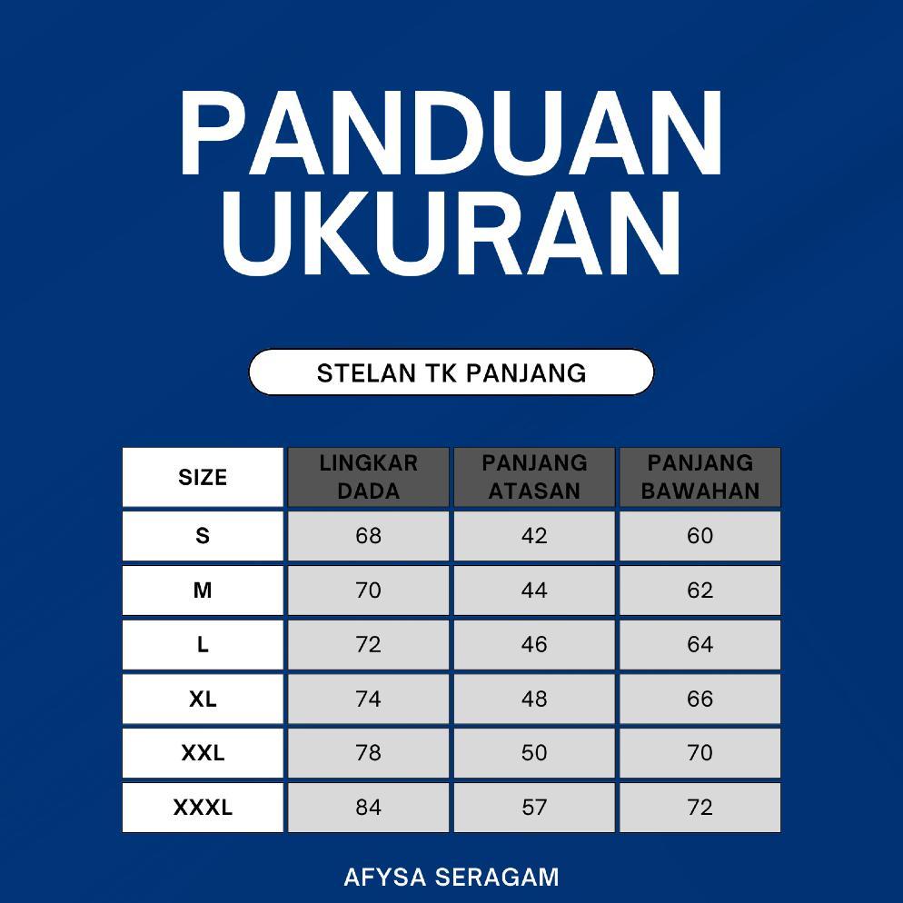 Grade Ori Seragam Sekolah Anak Tk Biru Putih Panjang - Baju Tk Nasional