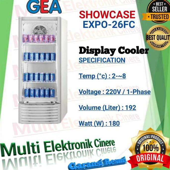 SHOWCASE GEA EXPO 26 FC - Showcase 3 Rak