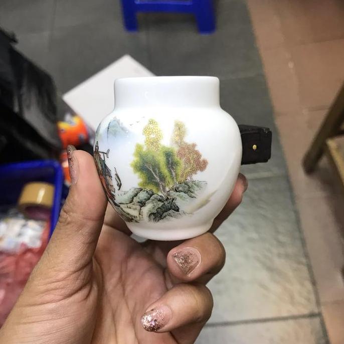 CEPUK MAKANAN BURUNG POT BESAR UNTUK MURAI LA