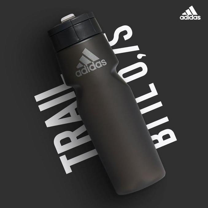 Botol ADIDAS TRAIL Water Bottle 750 ML FT8932 Black Iron ORIGINAL KM