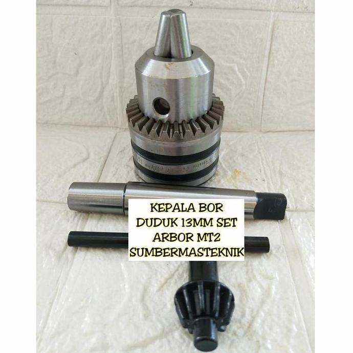 Terbaru kepala bor duduk 13mm set arbor chuck bor 13mm chuck bor duduk 13mm smt113 Segera Beli